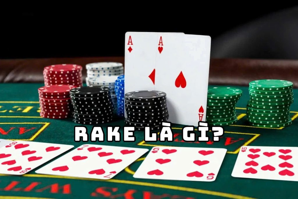 Rake là gì trong Poker ? Giải đáp chi tiết cho người mới tham gia 